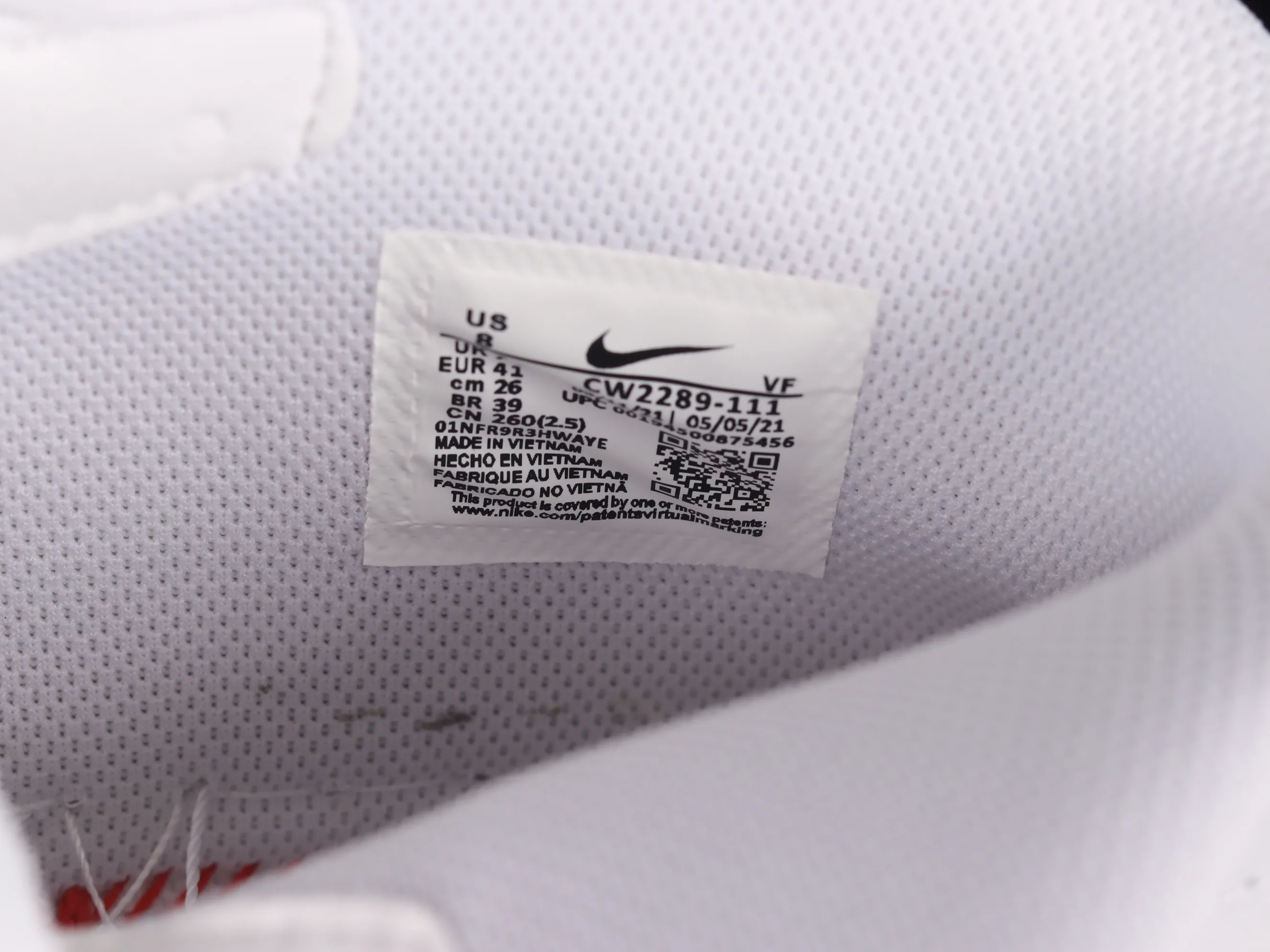 All categories Nk Air Force 1 Air Force series Nk Air Force 1 Mid Air Force mid-top Nk Air Force 1'07 Low Air Force One China all-white casual sneakers CW2289-111